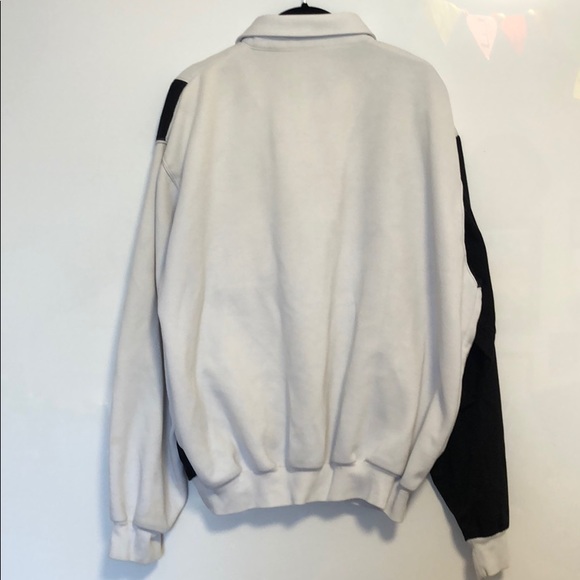 Vintage Alan Sport Collar button up sweater XL - Picture 5 of 7